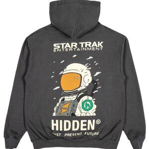 Hidden New York Star Trak Spaceman Cotton Hoodie SZ XL